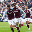 Marcus Rashford 9 of Aston Villa F.C. celebrates his goal during the Emirates FA Cup Quarter Final match between Preston North End and Aston Villa at Deepdale in Preston, on March 30, 2025. || Image credit: Imago