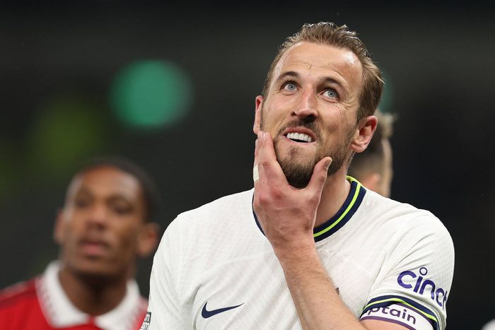 Tottenham Hotspur's captain Harry Kane.