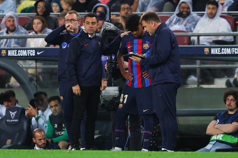 Lamine Yamal caught Xavi's attention in 2022