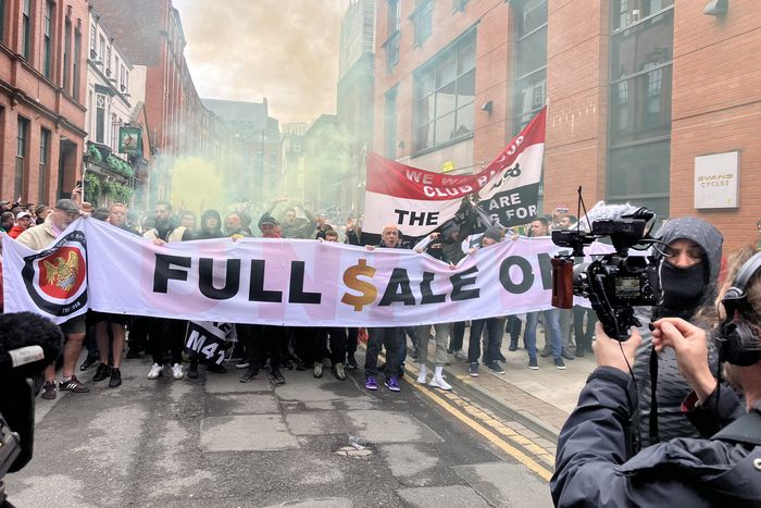 Manchester United fans.