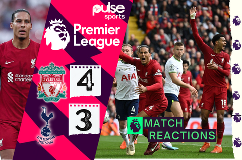 'See Brother Bernard' - Fans troll Van Dijk as Liverpool survive against late Spurs scare to keep Top 4 hopes alive