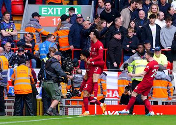 Tottenham suffer last minute defeat against Liverpool as Champions League spot fades away