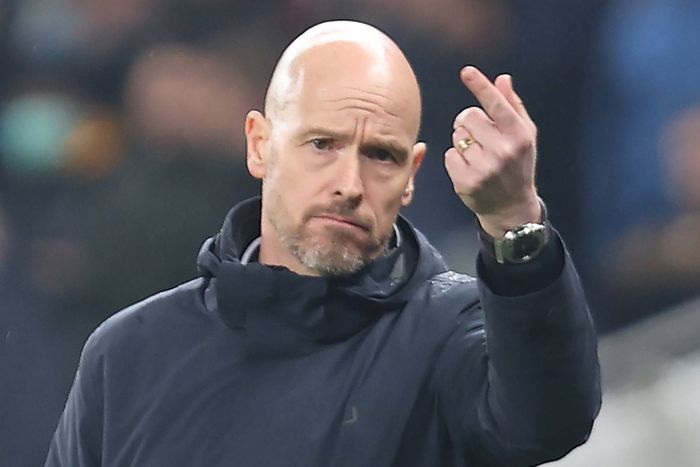 Manchester United manager Erik ten Hag.