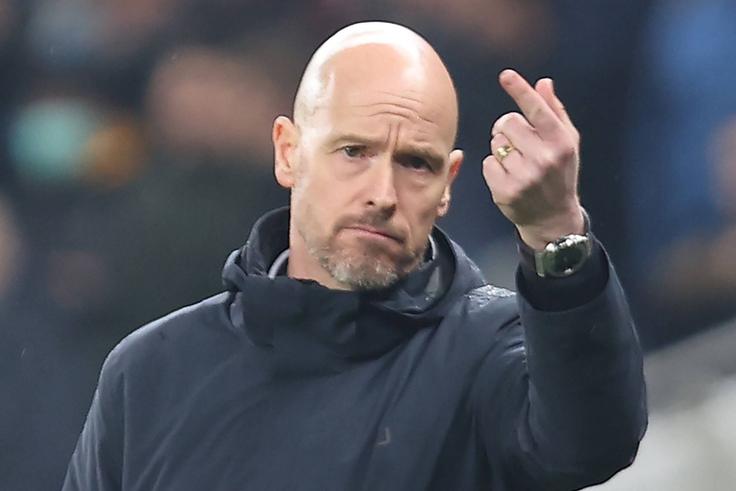 Manchester United manager Erik ten Hag.