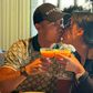 Rodriguez and Ronaldo were photographed eating in a restaurant and were caught kissing