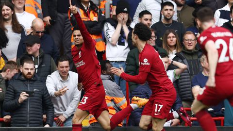 Liverpool survive late Tottenham scare in seven-goal thriller