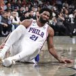 Philadelphia 76ers centre Joel Embiid