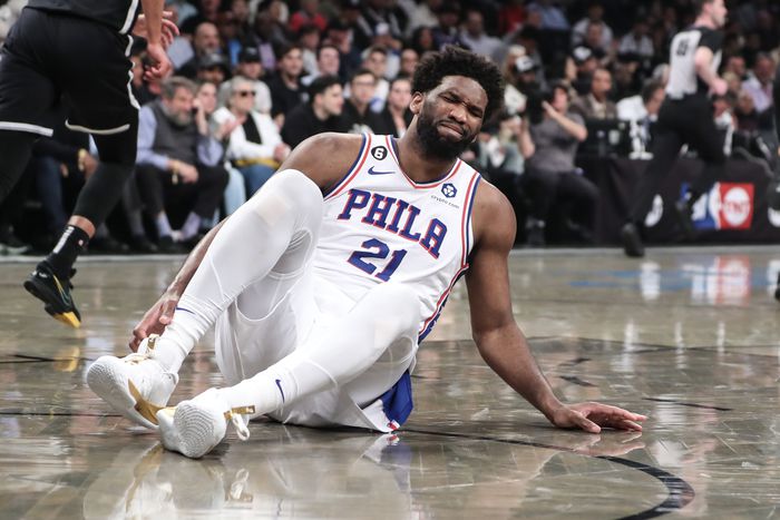 Philadelphia 76ers centre Joel Embiid