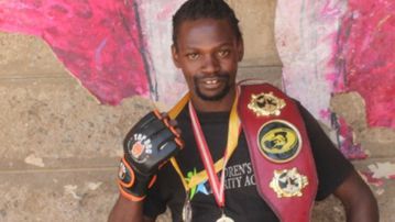 How a back injury changed Aroka from acrobatics to a Muay Thai boxing