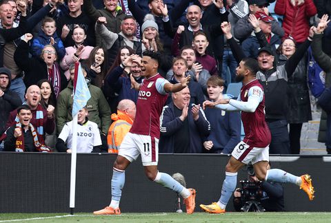 Ollie Watkins scores for Aston Villa