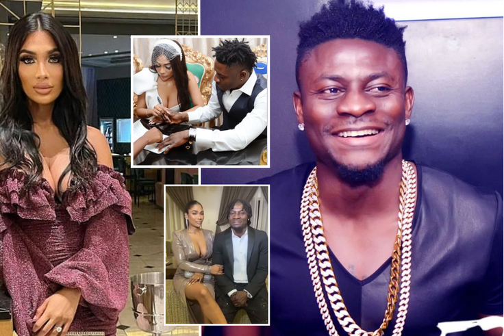 Nadine Nifemi: Obafemi Martins’ 2nd wife celebrates 8-year anniversary with romantic message
