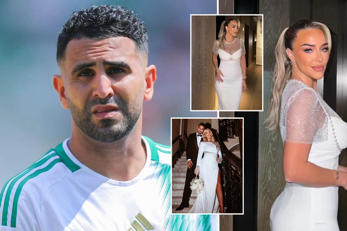 Riyad Mahrez set to marry his Christian wife Taylor Ward for a 3rd time in 2 years
