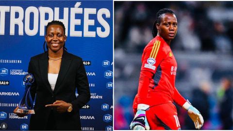 Super Falcons star Nnadozie named Best Goalkeeper in France after heroic season