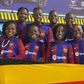When Barcelona defeated Valencia they called up the Masaka Kids Africana to dance.