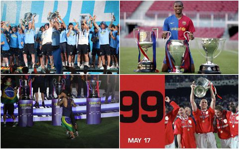 Top 7 Football Clubs That Have Won the Treble in History