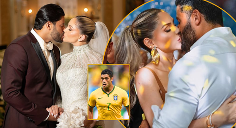 'I love you' - Brazilian football star Hulk celebrates 5 years of love with his ex-wife's niece Camila Sousa