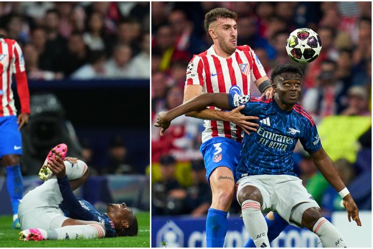 UCL: 4 players of Nigerian-descent worth over N436B feature in boring Atletico vs Arsenal clash