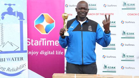 Nairobi Water Queens tactician scoops SJAK March Coach of the Month gong