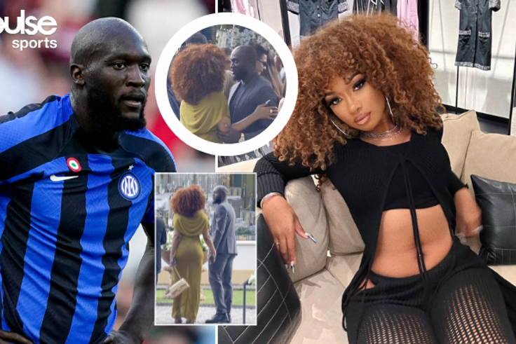 Megan Thee Stallion and Romelu Lukaku