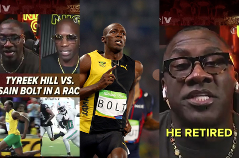 Usain Bolt: Shannon Sharpe tips NFL star to beat fastest man in history over 40m dash