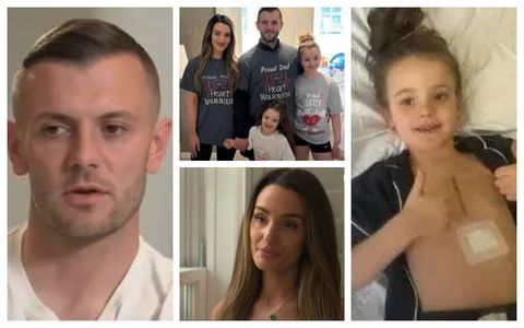 Jack Wilshere and wife in tears as she reveals how daughter nearly died from heart problem