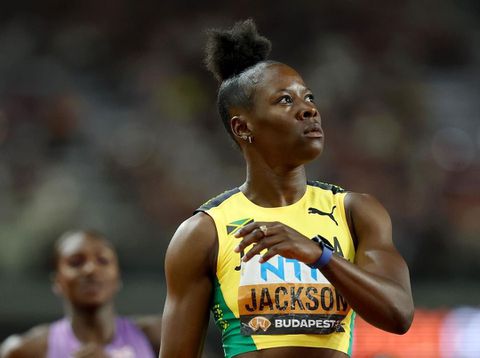 Shericka Jackson reveals why she has pulled out of 100m at Paris 2024 Olympics