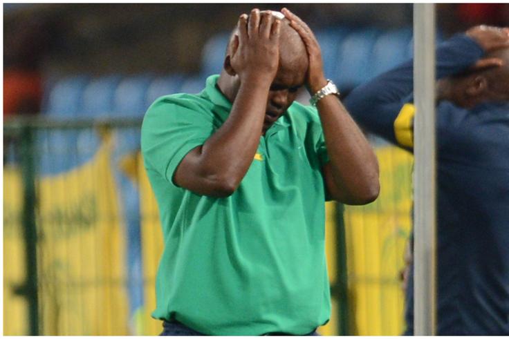 Pitso Mosimane during his time at South African giants Mamelodi Sundowns.