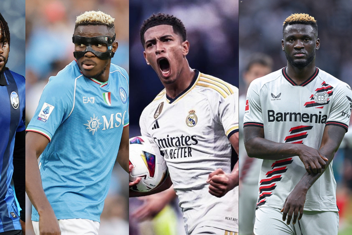 Lookman, Osimhen, Boniface snubbed as Jude Bellingham top list of 'world's most valuable' footballers