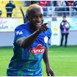 Olawoyin Ibrahim wheels off after scoring the winner for Rizespor.