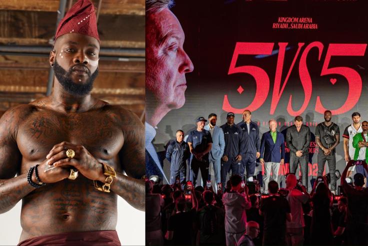 Don't Sleep, Here is the Time and where to watch Edo Man Deontay Wilder fight Zhilei Zhang in the main event of Queensberry and Matchroom 5 vs 5 in Saudi Arabia.