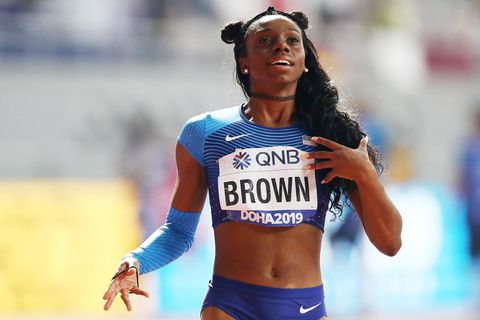 Brittany Brown runs down loaded field to take 200m victory in Oslo over Ta Lou-Smith and Shericka Jackson