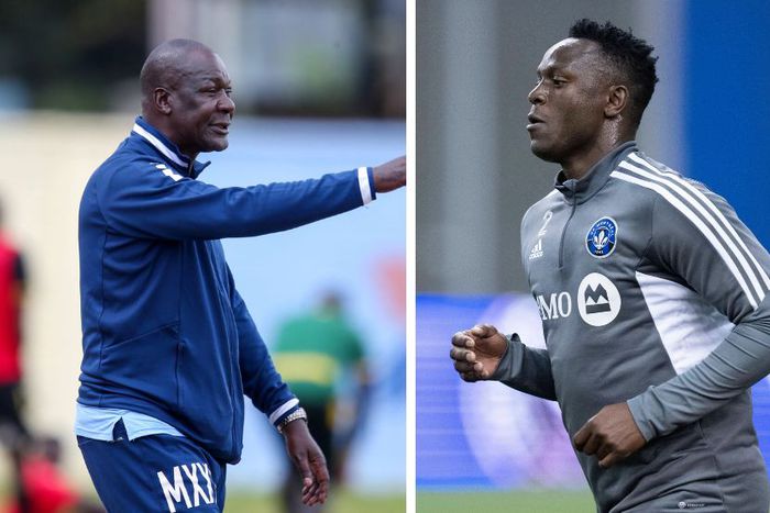 Robert Matano and Victor Wanyama