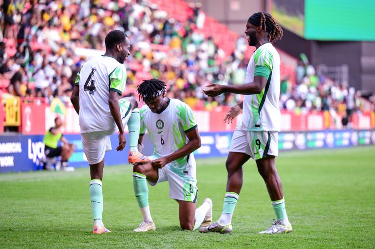 Alhassan scores opening goal of Nigeria || imago