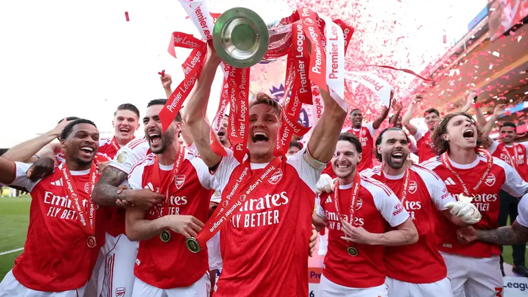 Arsenal won the 2025/26 Premier League title | IMAGO