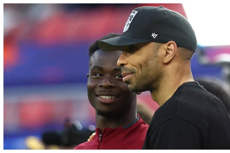 Saka reveals Henry's support