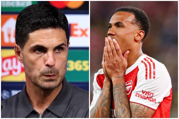 Arteta drops shocking revelation on Gabriel’s costly penalty miss vs PSG