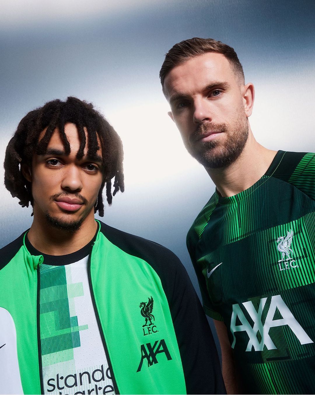 liverpool green and white away kit