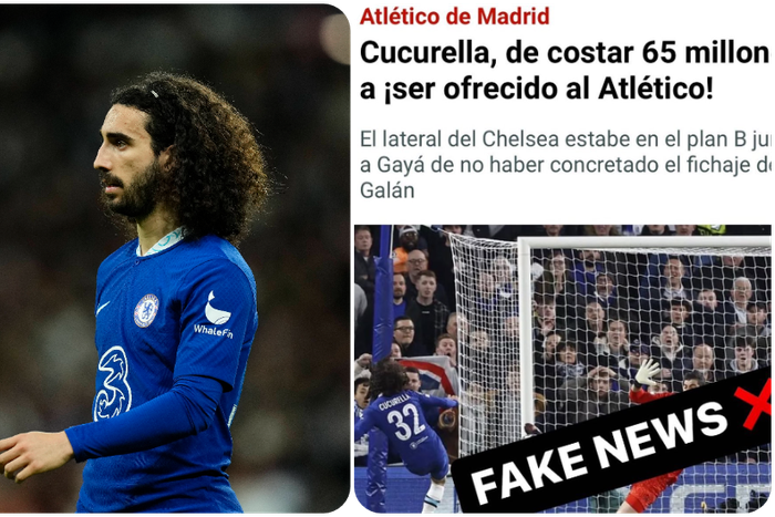 Cucurella's link to Atletico Madrid has been denied by his agent