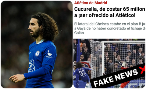 Cucurella’s agent denies transfer link to Spanish outfit Atletico Madrid