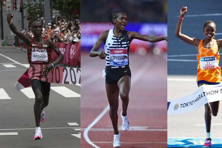 Kenyan athletes with world records to their names