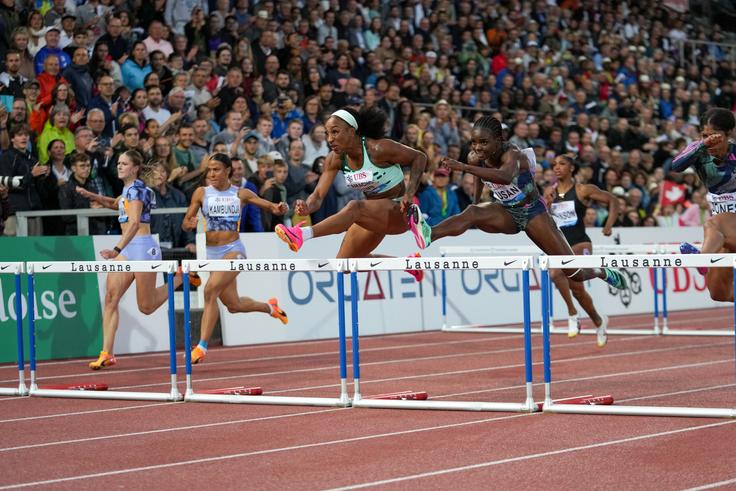 Tobi Amusan finishes second, ties fastest time this season at Lausanne Diamond League