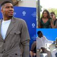 Antetokounmpo was at the charity event in Greece with his brothers Thanasis, Kostas, as well as his partner Mariah and mother Veronica Antetokounmpo.