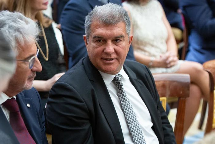 Barcelona president Joan Laporta