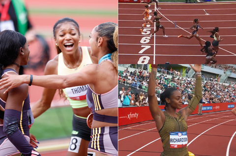 US Olympic Trials: Gabby Thomas powers to second 200m title as Sha'Carri Richardson misses out on making the team