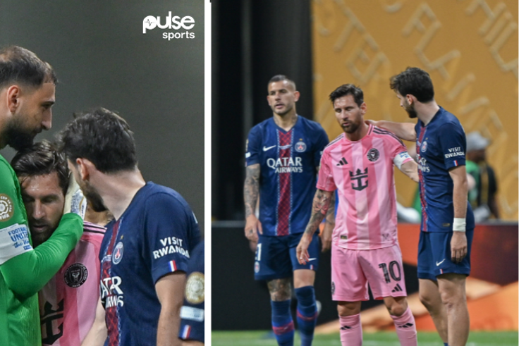 Lionel Messi met with some of his old PSG teammates || Image credit: Imago