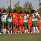 Ahead of the 2025 WAFCON, the Super Falcons of Nigeria and the Black Queens of Ghana pray together after a friendly.