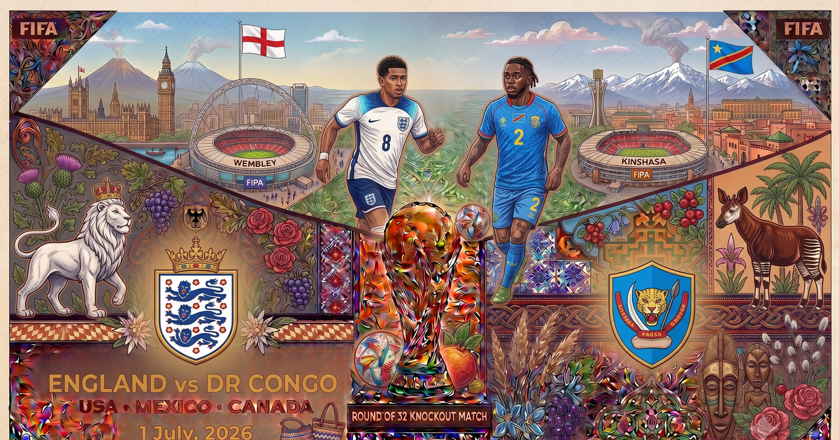 England vs DR Congo 2026 World Cup R32 preview, team news, prediction ...