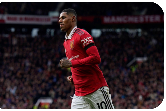 Marcus Rashford in action for Man United - Photo Credit || Imago