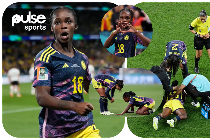 Linda Caicedo collapse against Germany