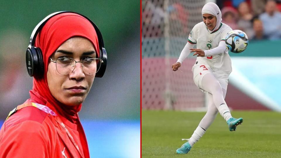 Nouhaila Benzina: Morocco Defender Becomes First Player To Wear Hijab ...